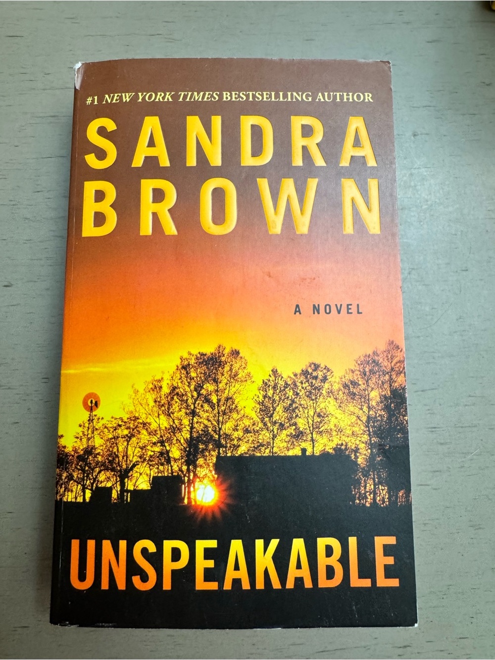 Sandra Brown "Unspeakable" Paperback